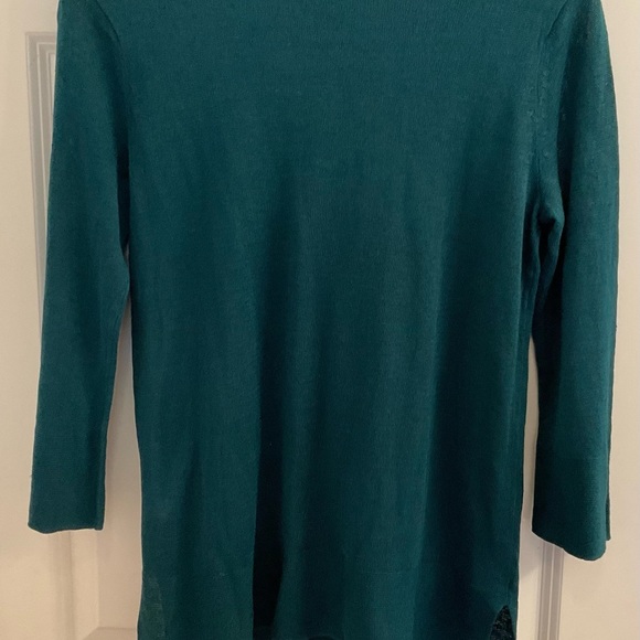 J.Jill Caroline Boat-Neck Sweater - NWT - Size XS - Pacific - Picture 11 of 12